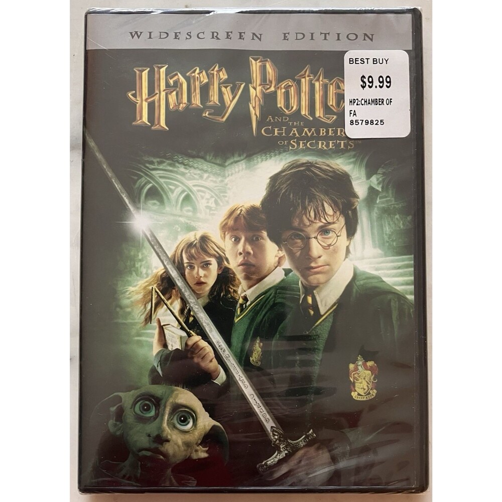 Harry Potter and the Chamber of Secrets DVD, 2002, Widescreen Daniel Radcliffe